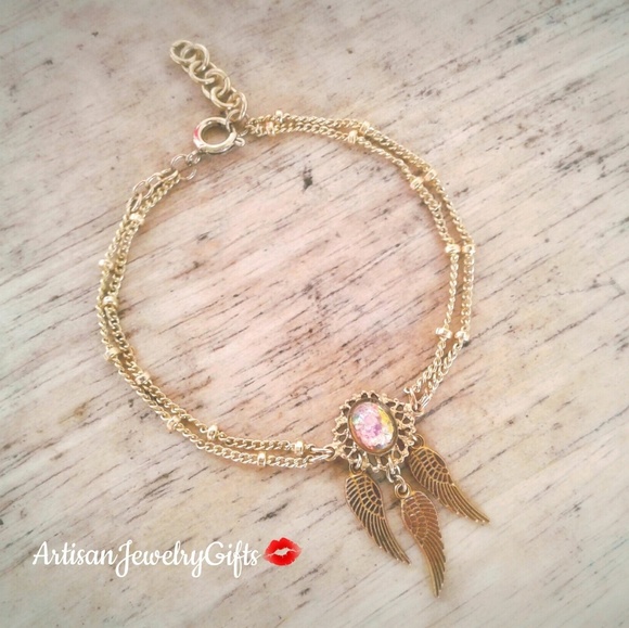 Handmade Artisanjewelrygifts Jewelry Layered Opal Dreamcatcher